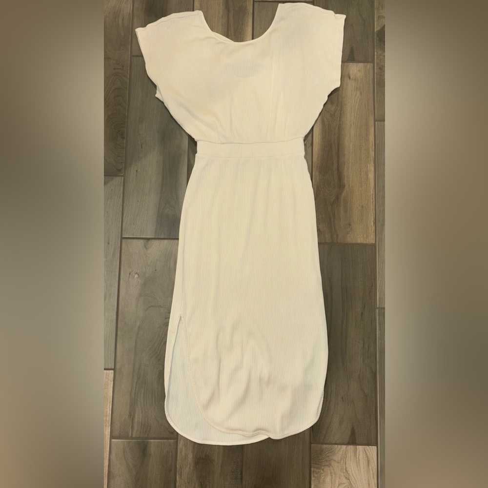 Elegant Cream Dress Anthropologie